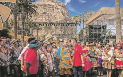 Arica se tomó la pantalla de TVN: el Carnaval con la Fuerza del Sol arrancó en vivo desde el Morro 🌞🎭📺