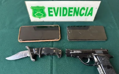 Rápida acción policial permite detener a asaltante armado tras violento robo en local comercial