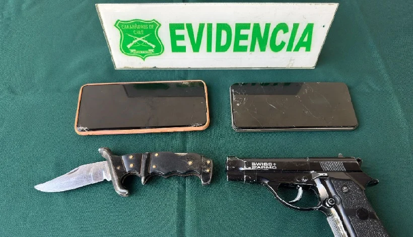 Rápida acción policial permite detener a asaltante armado tras violento robo en local comercial
