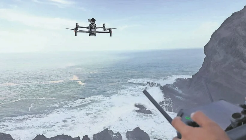 🚁 Intensa búsqueda en Caleta Vítor: drones municipales apoyan rastreo de pescadores desaparecidos